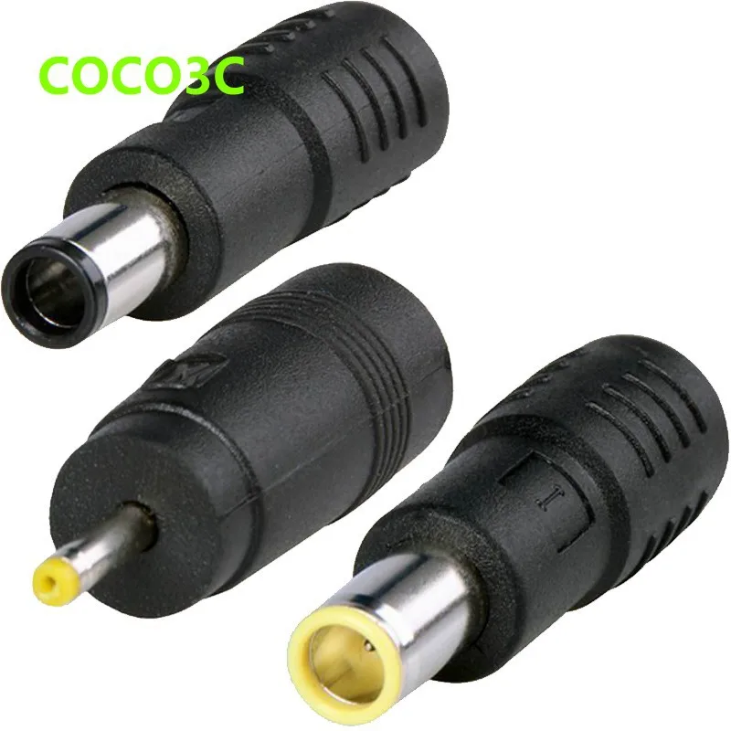 Laptop DC Power supply Poert Male to Female Jack Converter Repair Tool Kits for DC 5.5MM 3.5mm 2.5MM 2 (6)
