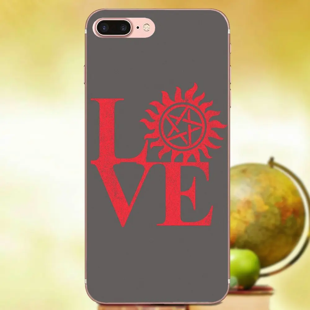 Чехол для телефона Minions Supernatural Apple iPhone 4 4S 5 5C 5S SE 6 6S 7 8 Plus X XS Max XR|Чехлы-накладки| |
