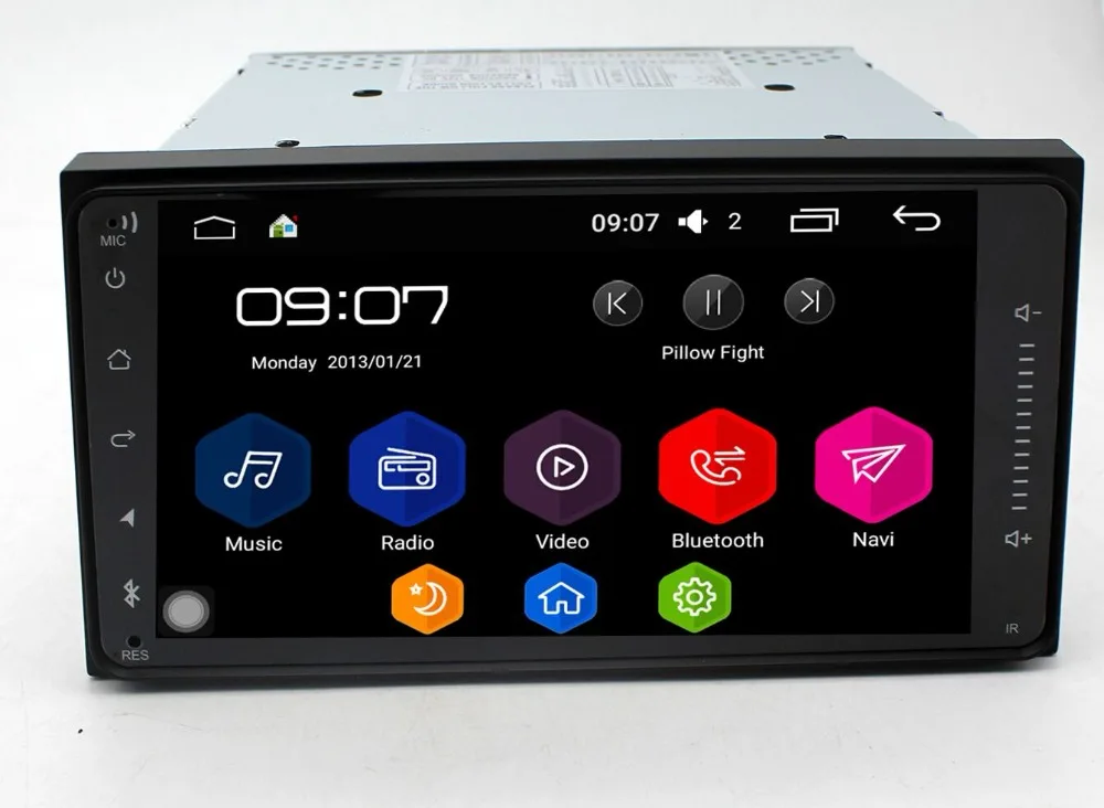 

OTOJETA 7inch Car radio Multimedia player android 7.1.1 no DVD GPS head unit for toyota corolla camry hilux 4runner LC100 verso