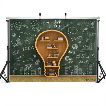 

Vinyl Photography Backdrop Blackboard Photo Background for Photo Studio Back To School Child Kids Baby Newborn Kids Photo Studio