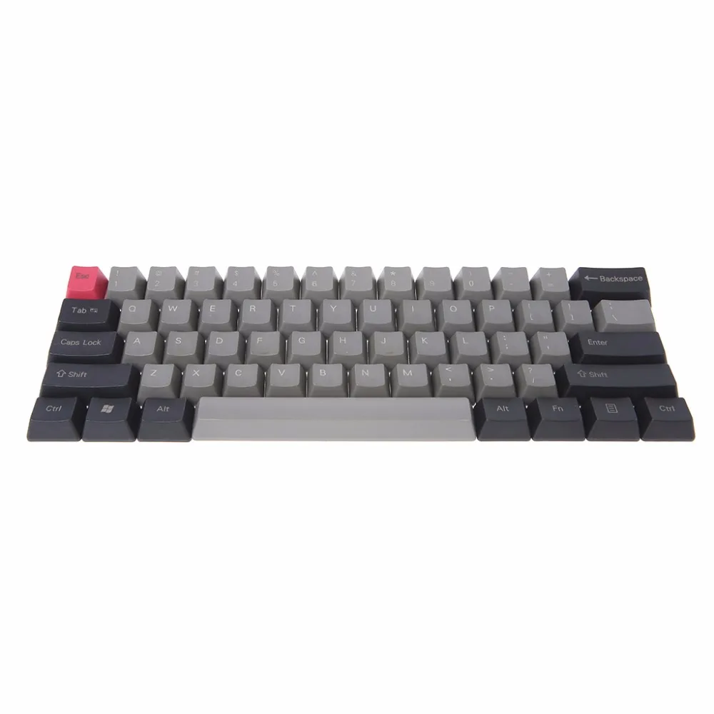 Черный, серый цвет смешанный Dolch толстые PBT 104/87/61 ключ Шапки OEM профиль ключ Шапки