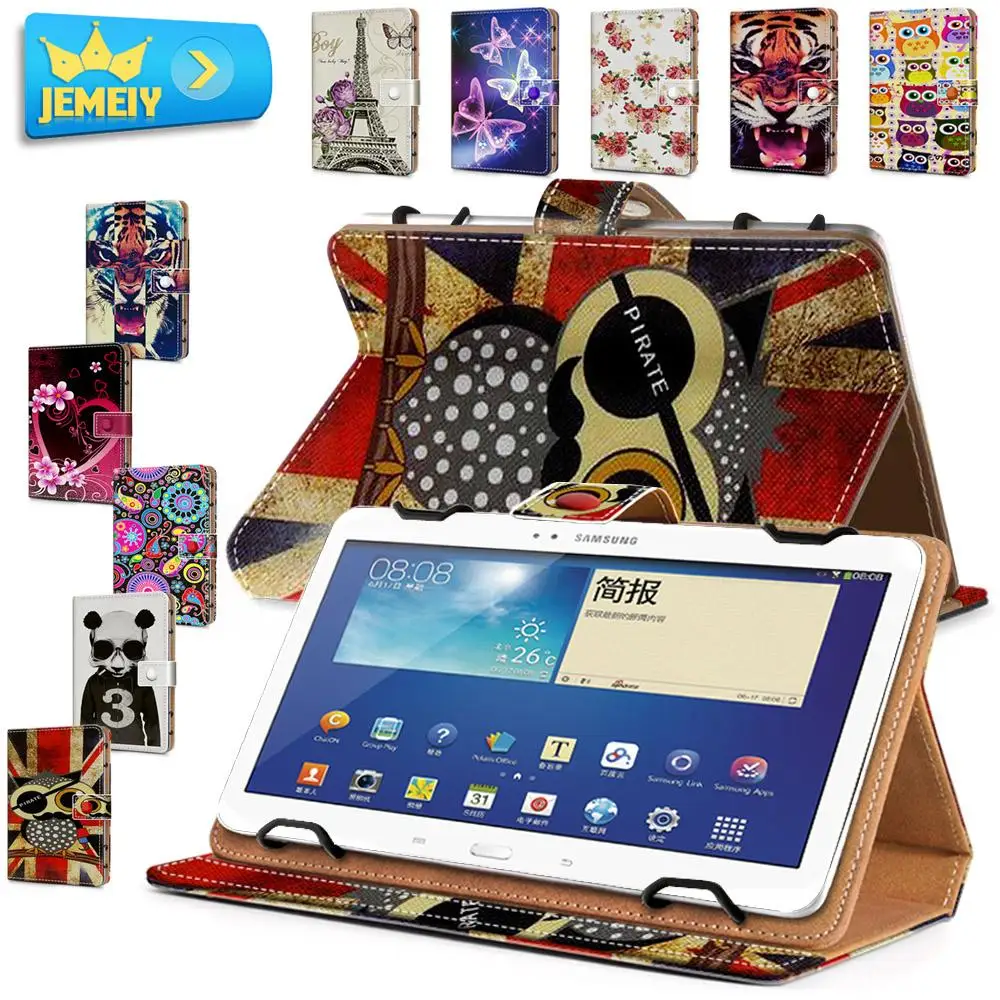 For Samsung GALAXY Tab 3 7" Lite T110 T111 Universal PU Folio Wallet