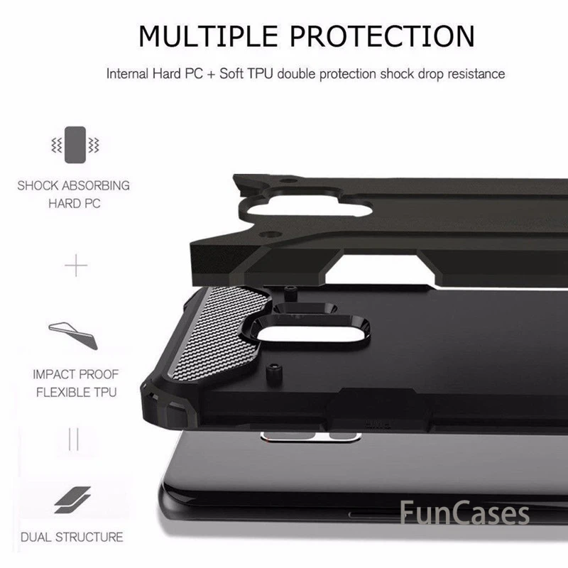 Роскошный прочный армированный чехол для телефона samsung Galaxy S10 S8 S9 Plus S10e S5 S6 S7 Edge Гибридный ПК Противоударный защитный чехол