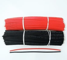 Free Shipping 50pcs 50pcs pcb solder cable 26AWG 20cm Fly jumper wire cable Tin Conductor wires