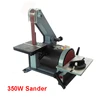 762 Belt Sander Sanding Machine Woodworking Metal Grinding/Polishing Machine Reblower Chamfering Machine 350w Copper Engine 220V ► Photo 1/6