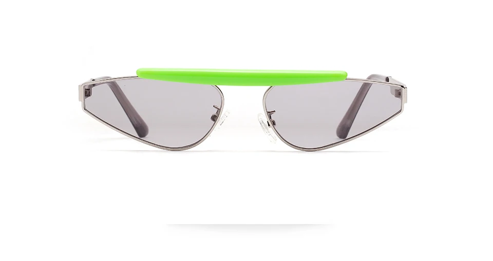 OVZA новые узкие панк Солнцезащитные очки женские красные ретро мужские солнцезащитные очки Брендовые дизайнерские винтажные кошачьи очки в стиле стимпанк S0078