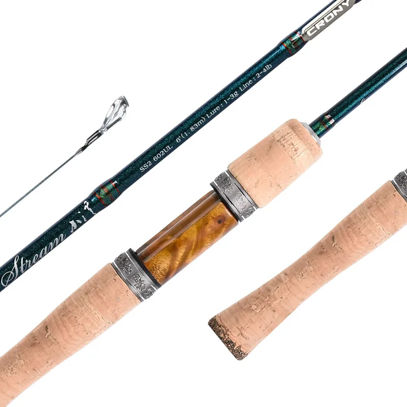 High Quality 1.98m Spinning Fishing Rod For Trout power UL Super Soft