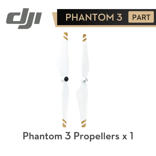 Самозатягивающиеся пропеллеры DJI Phantom 2 Phantom 3 9450 белый с золотыми полосками для Phantom3 Профессиональные Оригинальные аксессуары - Цвет: 1 piece