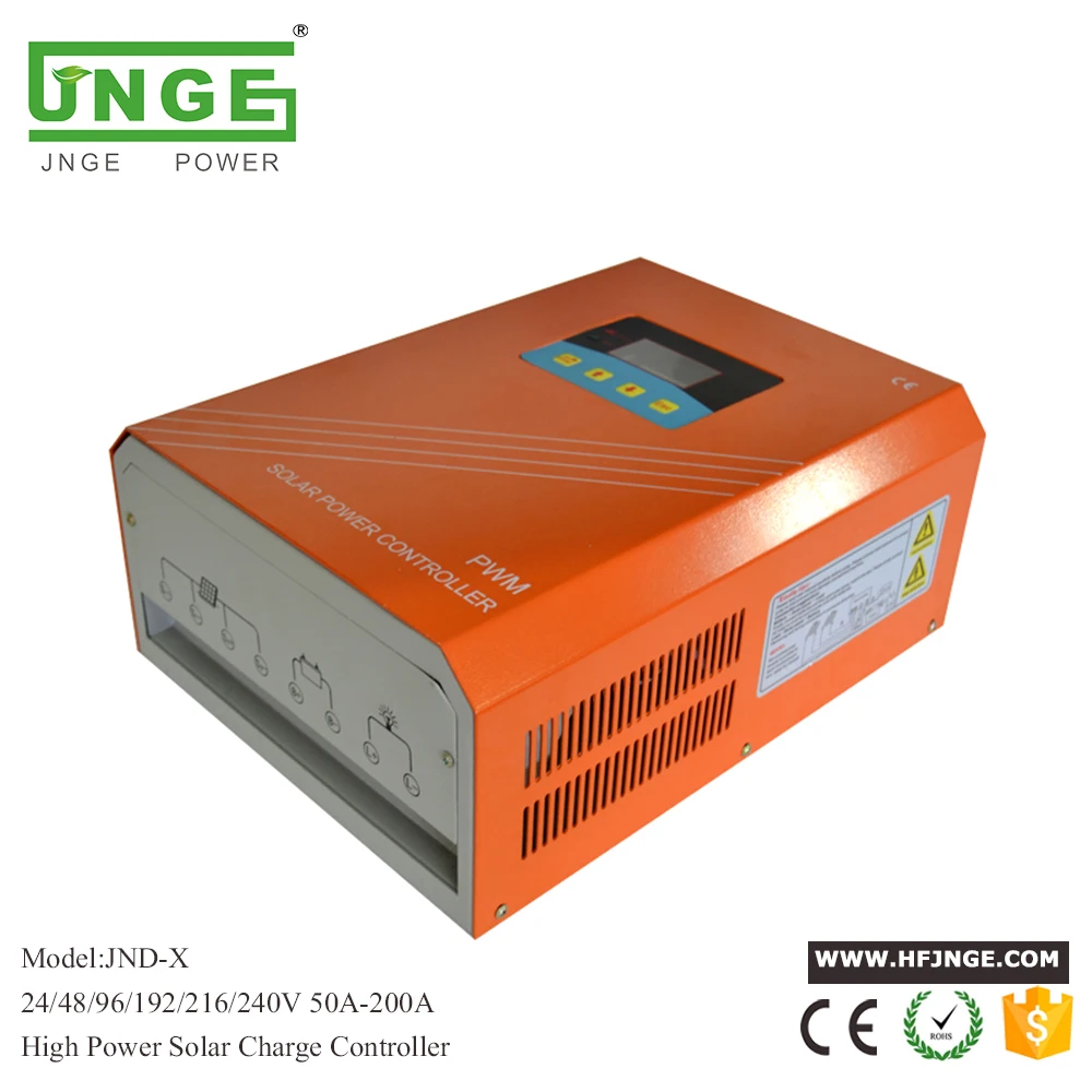 Контроллер заряда солнечной батареи JNGE Power 50A для системы энергии с ЖК