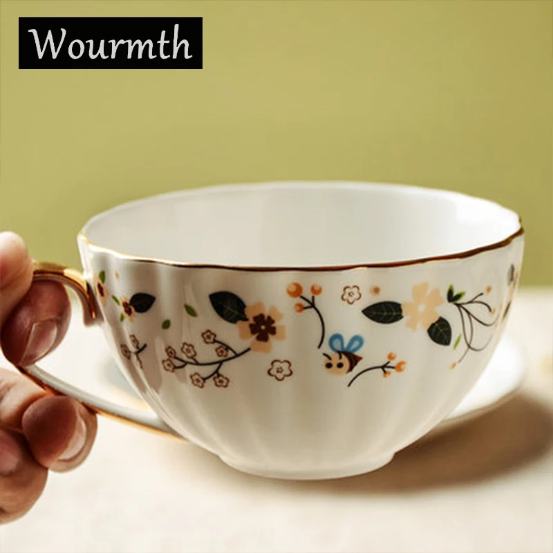 WOURMTH 170 мл костяной чайный сервиз британский фарфоровый керамический горшок