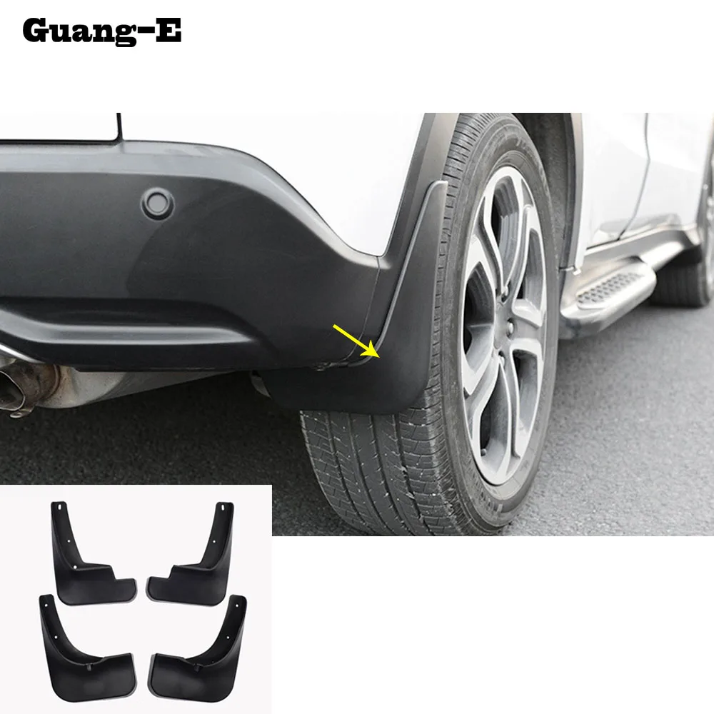 4 шт. пластиковые Брызговики для Honda Fit jazz 2014 2015 2016 2017|mud guard|mud flaps splash guardsmud guards |