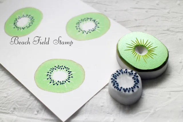 

White Round magic rubber eraser stamp rubber carving block for DIY stamping make your own design