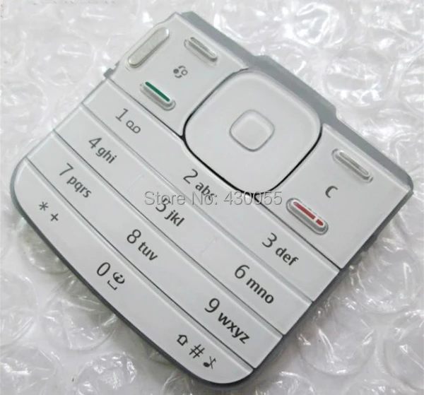 Original Y New Housing Main Keyboards Keypads Cover Case Buttons For Nokia N79 Black White Grey