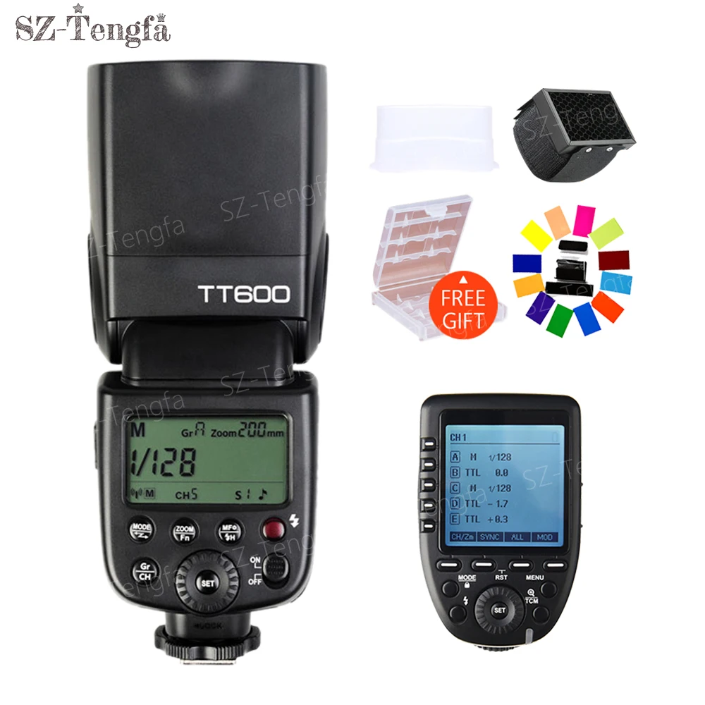 GODOX TT600 Flash Light Master Slave Speedlite 2.4G Wireless X System
