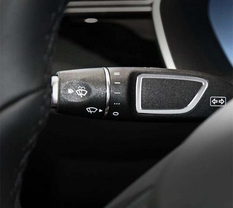 For TESLA MODELS MODEL S- Gear bar patch wiper decorative bright strip Interior decoration Auto Accessories
