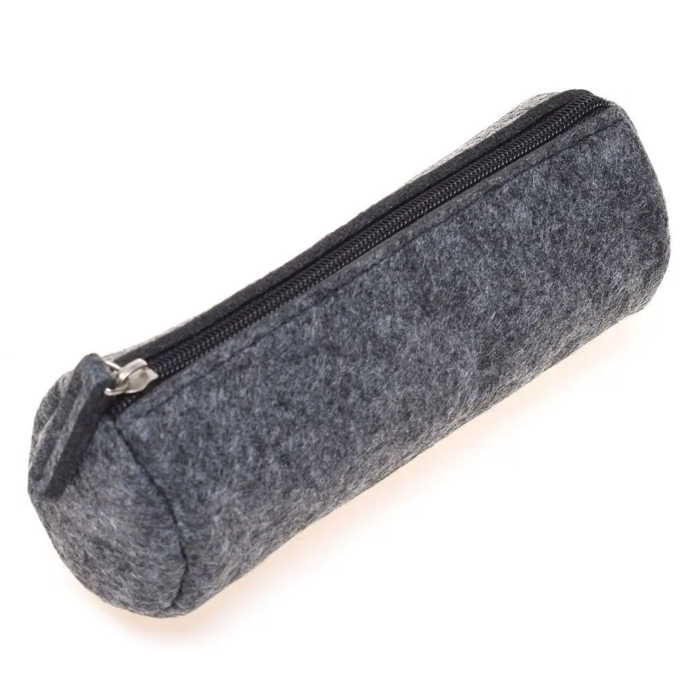 

Fashion Round Square Felt Makeup Cosmetic Bag Brush Pen Pencil Case Pouch Box