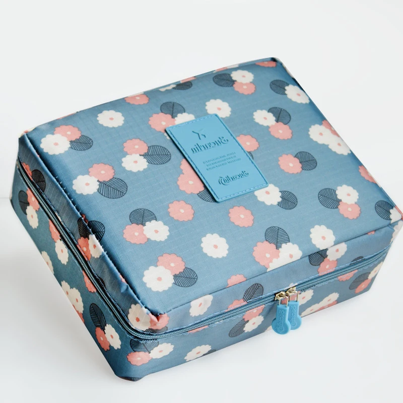 

Waterproof Women Makeup bag Cosmetic bag Case Dot Beauty Case Make Up Purse Organizer Storage Travel Wash Pouch