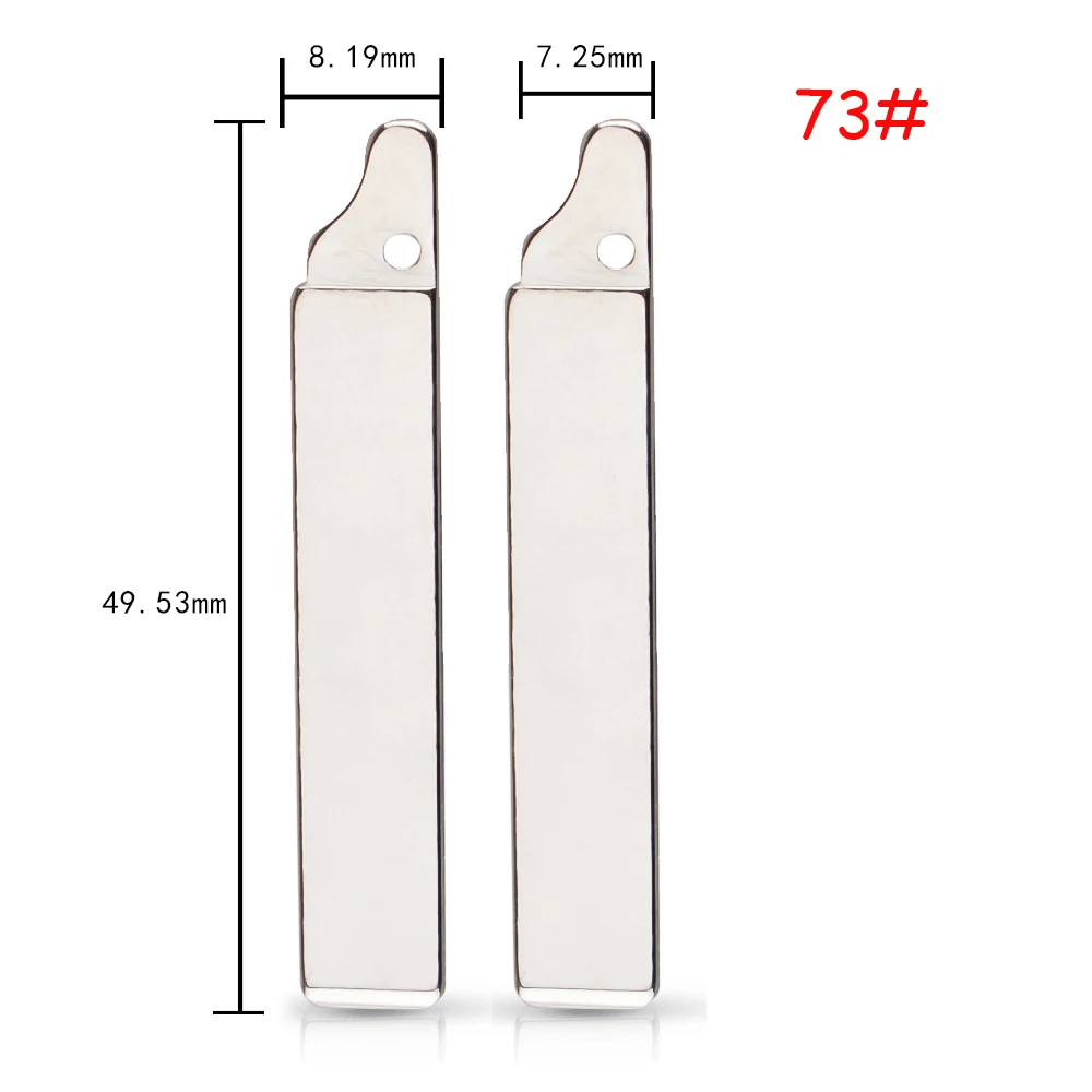 Полотно дистанционного ключа KEYYOU пустая для Lada Renault Megan Dacia Clio Duster KD VAC102 VA2 HU83 #53 #54 #58