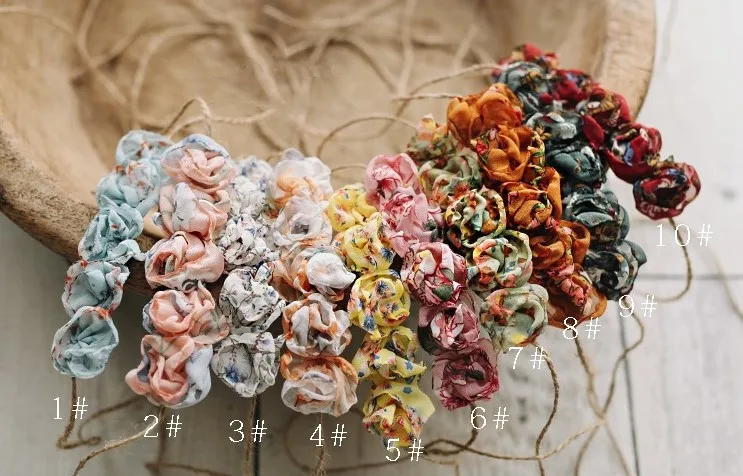 Newborn photography props handmade three-dimensional flower headdress baby photo headband