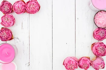 

LIFE MAGIC BOX Background for Photos Valentine's Day Birthday Backdrop Photographie White Wood Flower