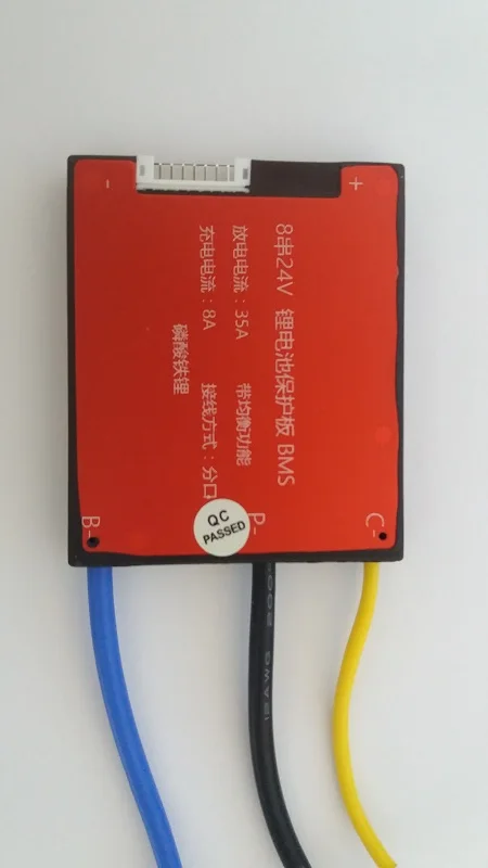8 S LiFePO4 батарея BMS 18A 25A 35A 45A 60A PCM с балансом для 24 В Аккумулятор электрического