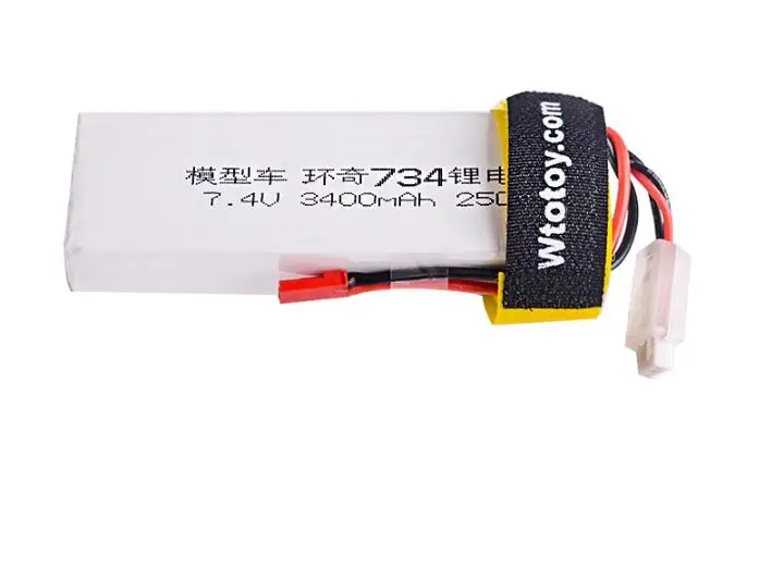 1 шт 7,4 V 3400MAH 25C 2S li-po аккумулятор для HuanQi 734A/SUBO BG1513 1:16 RC автомобиль/лодка