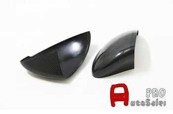 

For Porsche Cayenne 2015-2016 light opening Carbon fiber Rearview Side Door Mirror Cover Trim 2pcs
