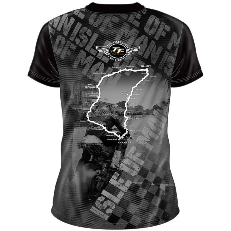 

Motorcycle Motocross TT t shirt Moto GP Jersey Isle Of Man Vest Bike Cycling quick-drying Shirt Mountian racing camisa DH MTB