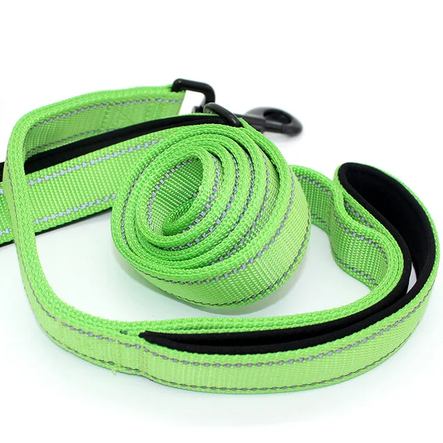 Heavy Duty Dog Leash 2 Padded Traffic Handle For Extra Control, 50inch