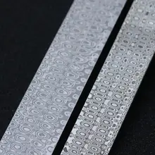 Дамасская сталь заготовки бар VG10 ядро нож Лезвие стальной нож делая части нержавеющей капля 60 слоев