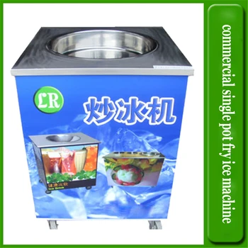 

16KG/H Ice Pan machine,Fried ice cream , 37*6cm one pan flat fry ice cream machine,LR-A23 Commercial ice cream roll machine