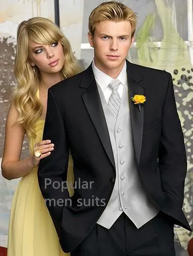 Two-button-up-groom-s-dress-charcoal-gray-best-man-best-man-s-wedding-dress-groom (1)_