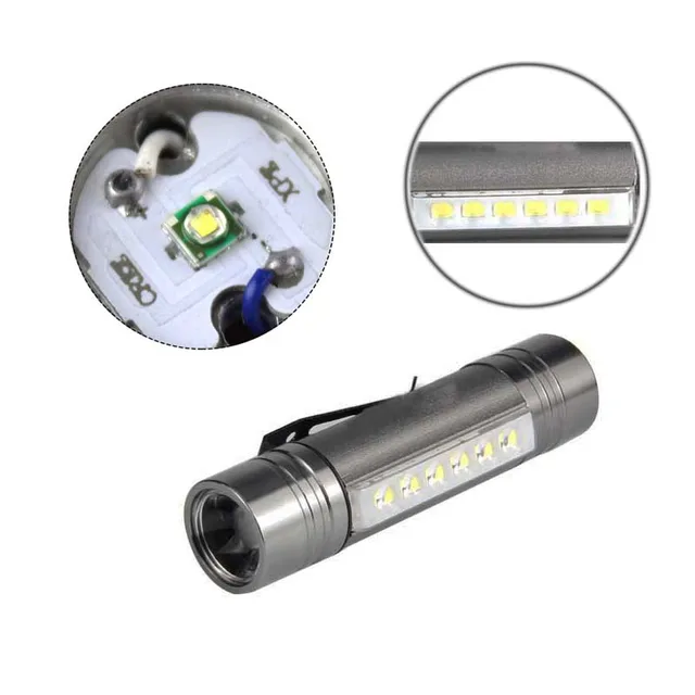 K60 aluminum rechargeable headlights LED work lights outdoor riding emergency lights lanterns Torch flashlight 18650 AAA battery