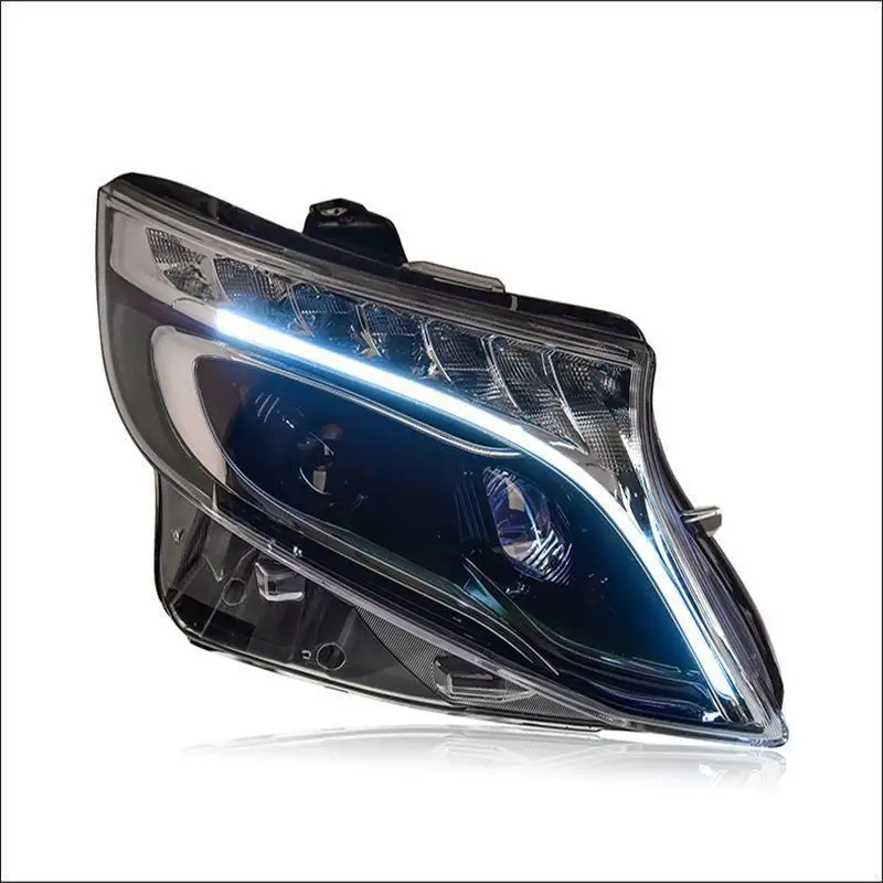 

Auto Drl Running Styling Side Turn Signal Assessoires Assembly Led Car Lighting Headlights Rear Lights For Mercedes Benz Vito