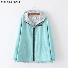 Spring Autumn Women Bomber Basic Jacket Pocket Zipper Hoodies Women Sweatshirt Two Side Wear Cartoon Outwear Loose Coat Moletom