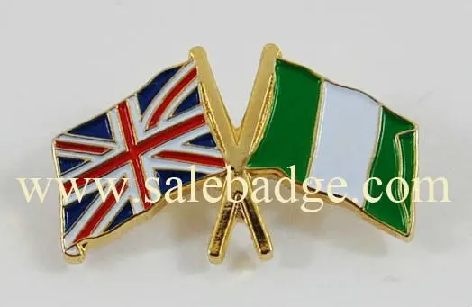 Специализируется на заказ Флаг Великобритании Торговой Контакты эмалью значок