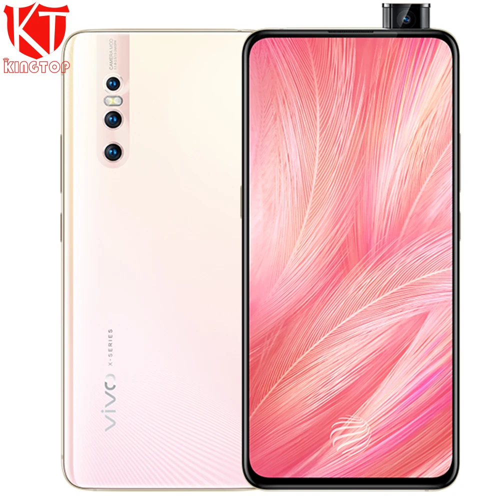 vivo X27, подъемная камера, 128 МП, мобильный телефон, 8 ГБ, 6,39 ГБ, дюймов, полный экран, четыре ядра, 4G, задняя камера, 3 камеры, сотовый телефон