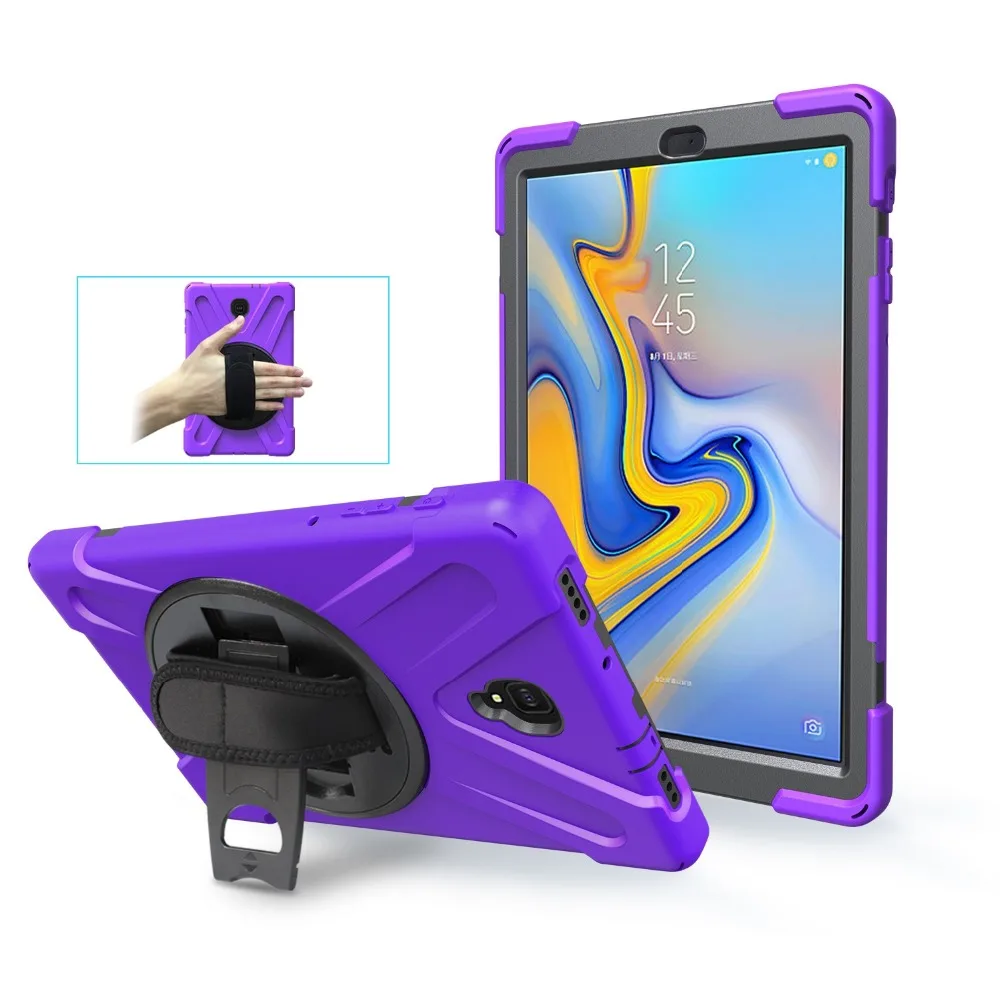 Heavy Duty Coque For Samsung Tab A A2 10.5 T590 T595 Case Shockproof Stand Silicon for Samsung Tab A 10.5 T590 T595 2018 Cover (11)