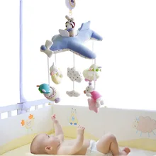 SHILOH Crib Stroller toy Crib mobile Baby Plush Doll Infant Children Newborn Boy Girl Gift with