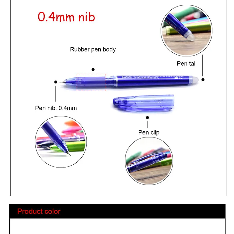 Японский пилот ручка LF-22P4 стираемая гелевая ручка 0,4 мм перо Ноутбук канцелярские принадлежности для школы 1 шт./лот подарочная ручка
