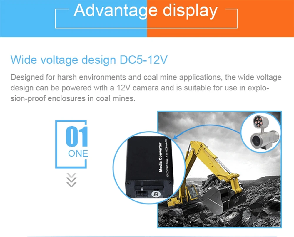 DC 5 V-12 V 20 км 1000 м мини локальных сетей оптического волокна волоконно-оптический к RJ45 одиночного режима коммутатора Ethernet оптический трансивер SM SC FTTH