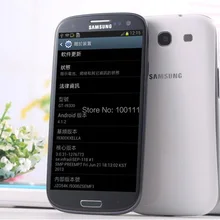 S3 i9300 samsung Galaxy S III S3 i9300 Android мобильный телефон четырехъядерный 4," 8MP 1G ram+ 16G rom/