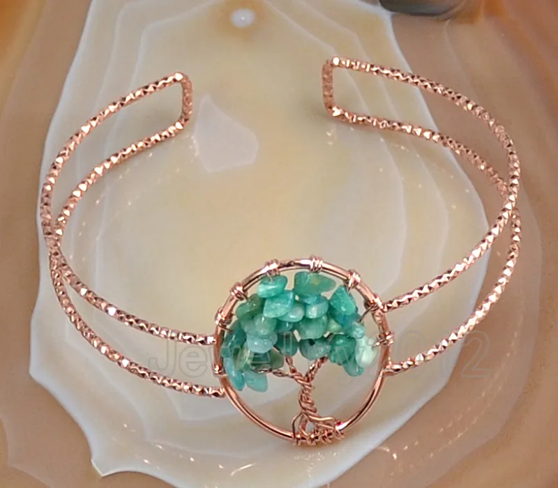 002-7a Russina Amazonite Pendant