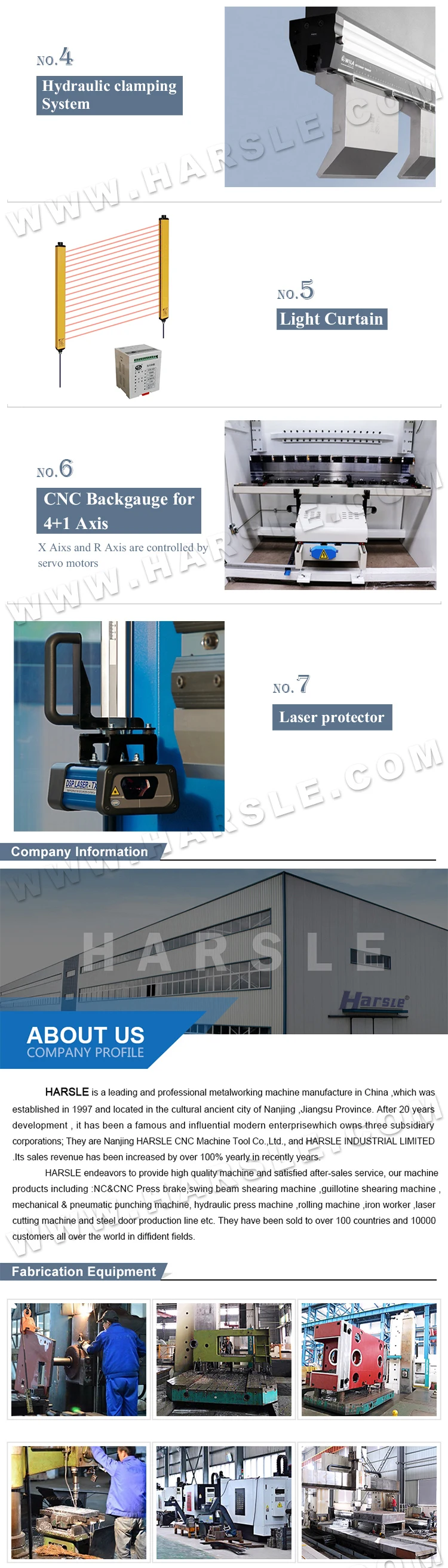 Harsle бренд cnc ПРЕСС ТОРМОЗА 63 т 2500 мм с Лучшая цена