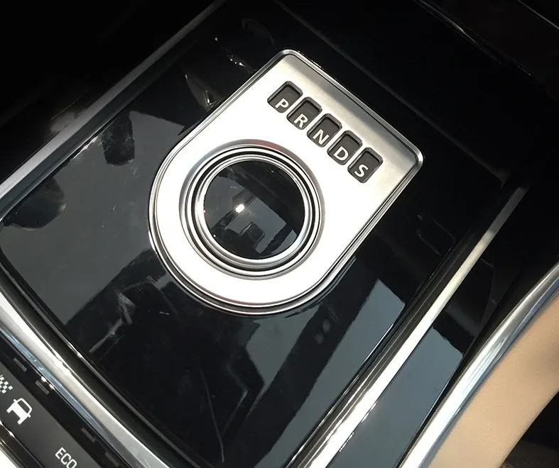 1pcs Car Gear head sticker style Gear Shift decoration cover For Jaguar