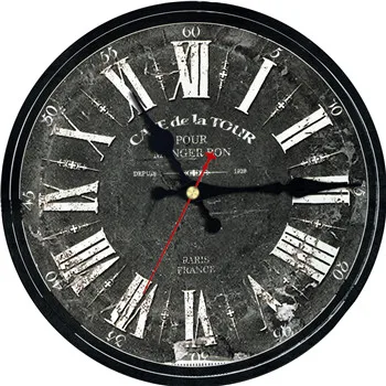 WONZOM художественный Европейский дизайн настенные часы Relogio де Parede большие бесшумные для гостиной Saat украшение дома часы настенные подарок - Цвет: 13349