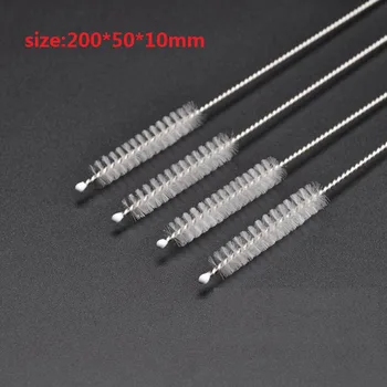 

2000pcs/lot 8 inch 20cm Stainless Steel Straw Brush Bottle Cleaning Brushes Size 200mm*50mm*10mm
