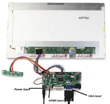 M.NT68676 HDMI DVI VGA LED LCD Controller board Kit DIY for LP156WH2(TL)(R1)/(TL)(R2) 1366X768 15.6″ panel screen