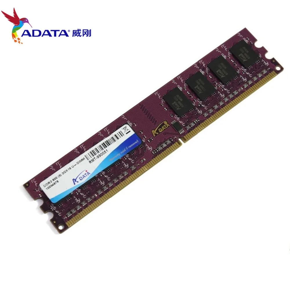 AData настольная память 1 ГБ 800 МГц 2 Гб 667 2RX8 PC2 6400U DDR3 4 PC RAM 1600 6400 12800 2G 8 240 pin|Оперативная