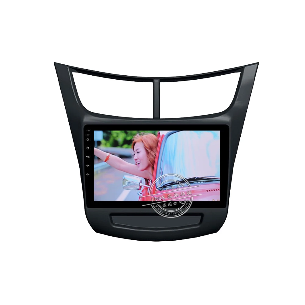 Sale HACTIVOL 9" Quadcore Car radio for Chevrolet Sail 3 2015 android 8.1 car DVD player with 1G RAM 16G ROM 3